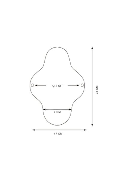 Ponped Bambu Yenii Yıkanabilir Doğal Kadın Pedi 6'lı (NORMAL) - Fırsat Set
