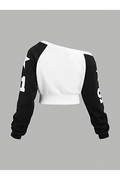 Machetta Women's 91 Printed Boat Neck Sweatshirt