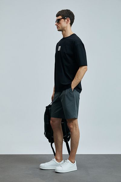 Lufian Pantaloni scurți chino pentru bărbați Luus Sports Slim Fit verde