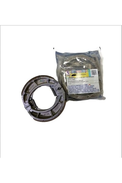 TVS Arka Fren Balatası Orjinal 130 mm Jüpiter 110 / 125 - Wego - Ntroq 125 - Apache
