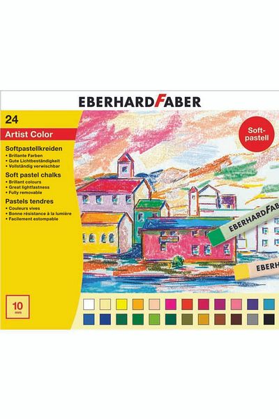Eberhard Faber Eberhart Faber Powder Pastel 24 Pcs