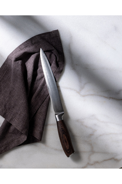 Madame Coco Renata Dilimleme Bıçağı - Kahverengi