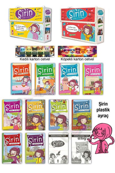Timaş Çocuk Şirin İstanbulu Geziyorum Hikaye Seti 1 + 2 (8-9 yaş ve üzeri)
