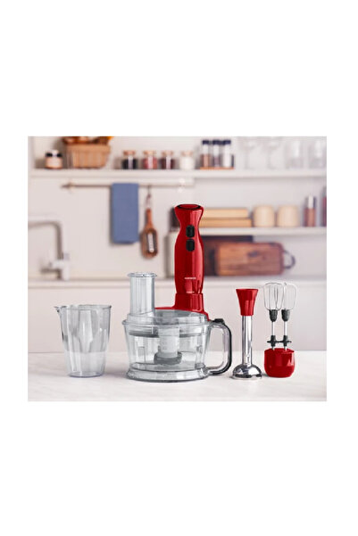 Karaca Pro-Multimax Mutfak Robotu Red 2000 W