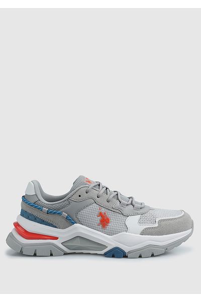 U.S. Polo Assn. Ανδρικά αθλητικά παπούτσια VINCENT 4FX GREY
