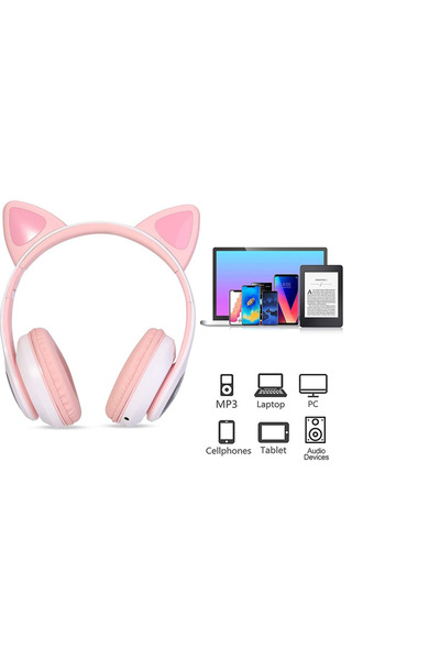 MOBAX Bluetoothlu Işıklı Eba Uzaktan Eğitim Oyuncu Kulaklığı