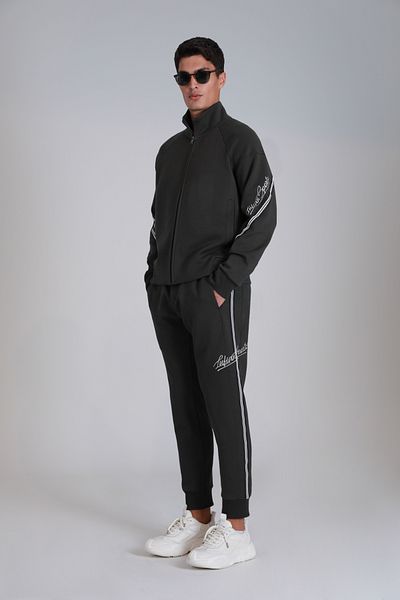 Lufian Dark Green Dera Tracksuit Top