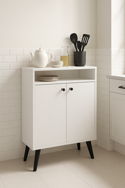 Alina Dizayn FLAME ÇOK AMAÇLI DOLAP BEYAZ