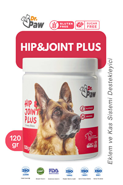 Dr.Paw Hip & Joint Plus - Eklem Ve Kas Sistemi Destekleyici Çiğnenebilir Tablet, Köpekler Için