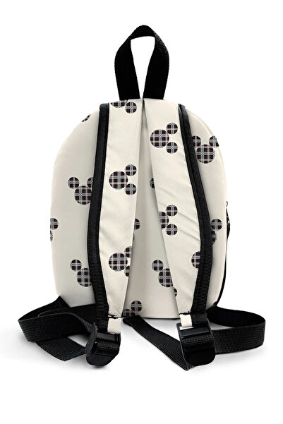 Kokopatik Kişiye Özel İsimli - Miki Desenli Orta Boy Kreş Çantası