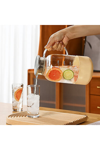 Vivien Home 2.5 Litre Borosilikat Cam Sürahi