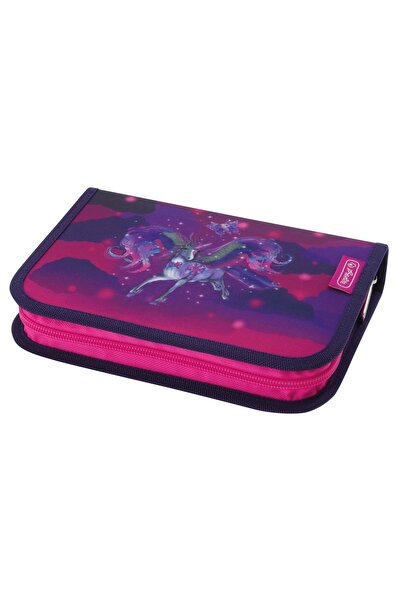 Herlitz Penar echipat, multicolor, 20,3x3,5x14 cm, material textil, 31 piese,...