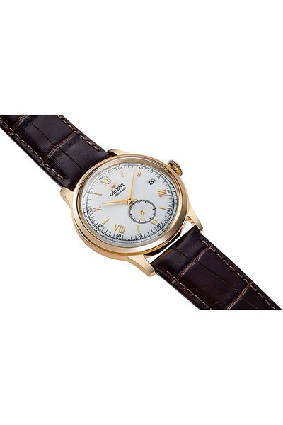 Orient Ceas automat bărbătesc alb, F6222, japonez, 24 de pietre, rezervă de mers de 40 de ore