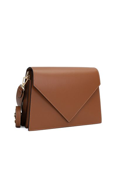 Posete Fagaras Gabrielle Leather Purse - Cognac, Genuine Leather Bag, Bags, Summer Bags, Genuine Leather