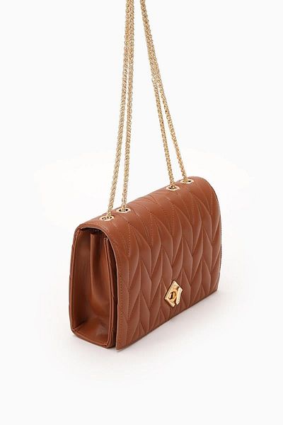 Levidor Geantă de umăr pentru femei, bronz 930075