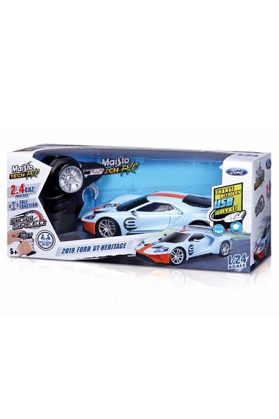 Maisto Masinuta cu telecomanda Tech 2019 Ford GT-Heritage 1:24