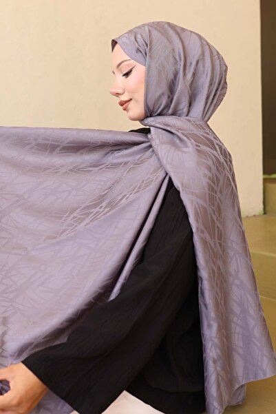 benguen Σάλι Ζακάρ με σχέδιο Anthracite İpk108