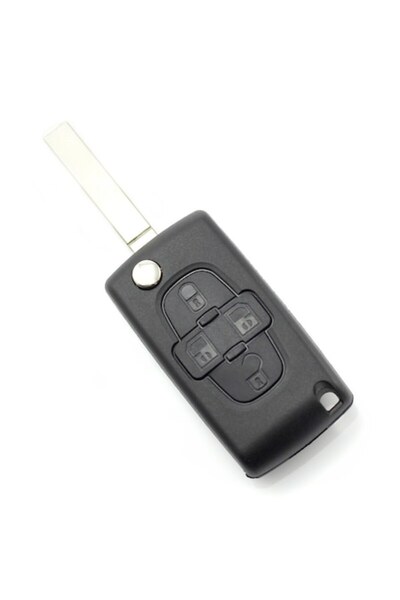 Primlife Citroen / Peugeot Carcasa Tip Cheie Briceag cu 4 Butoane, Fara Suport Baterie, Model Va2sh4