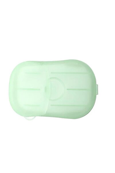 Flippy Mini Paper Soap Box Flippy, Disposable, Portable, Travel, 20 pcs, Green