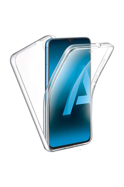 Gekko Mobile Carcasă integrală pentru Samsung A51 - 360° Full Body (față+spate) - silicon+plastic - Transparentă