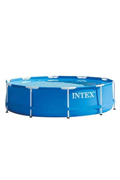 Intex Round Pool with Filter Pump Included, Ø305 cm, H76 cm, Blue