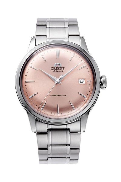 Orient Ceas bărbătesc automat din aur roz, F6724, japonez, oprire secundă