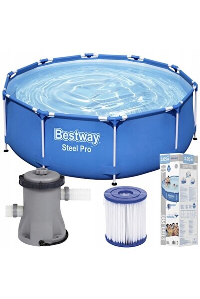 BESTWAY Piscină de grădină + pompă de apă, Bestway, 305 x 76 cm, 1249 l/h, PV...