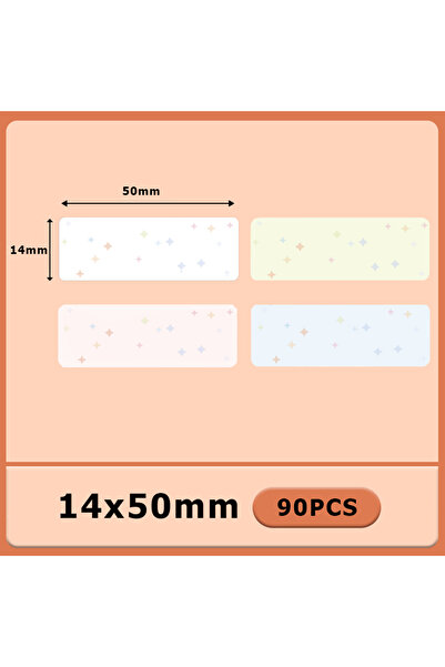 Choice10 ملصق طابعة ملصقات P15 بنمط 14 × 50، شريط ملصقات 12 × 40 مم، ورق طابع...