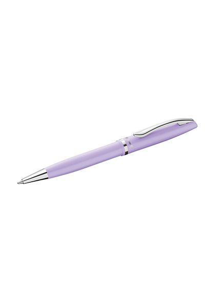 Pelikan Pix cu bilă metalic Jazz Pastel, culoare lavandă, material metal, cerneală albastră, include cutie de carton