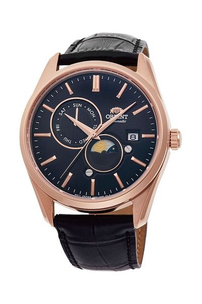 Orient Ceas automat bărbătesc negru, F6B24, 22 de pietre