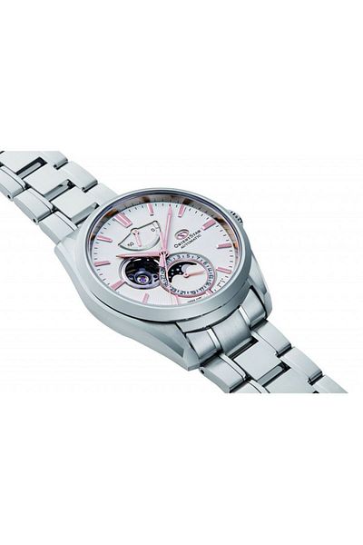 Orient Star Ceas bărbătesc automat, alb, Cal. F7M63, rezervă de mers de 50 de ore
