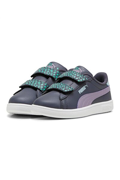 Puma Smash 3.0 Sneakers - Galactic Gray/Pale Plum/White