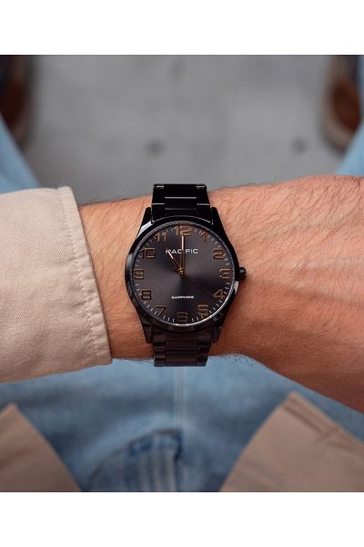 PACIFIC Men's Quartz Grey, MIYOTA 2035