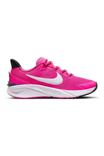 Nike Star Runner 4 Lace Up Shoes - Fierce Pink/Black/Playful Pink/White