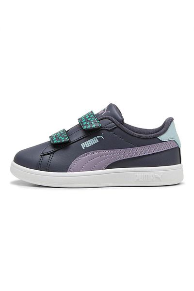Puma Smash 3.0 Sneakers - Galactic Gray/Pale Plum/White