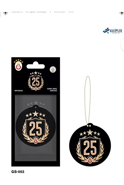 Galatasaray Asma Araç Kokusu 6'lı Set (Osimhen-GS003-GS005-GS006-GS008-GS010)