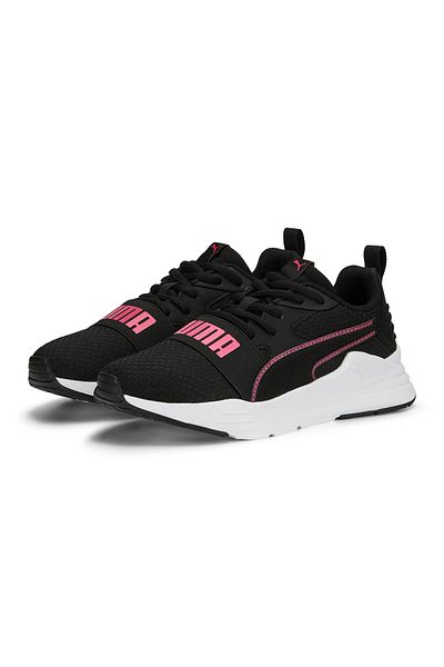Puma - Wired Run Pure Junior - Black Glowing Pink