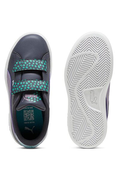 Puma Smash 3.0 Sneakers - Galactic Gray/Pale Plum/White