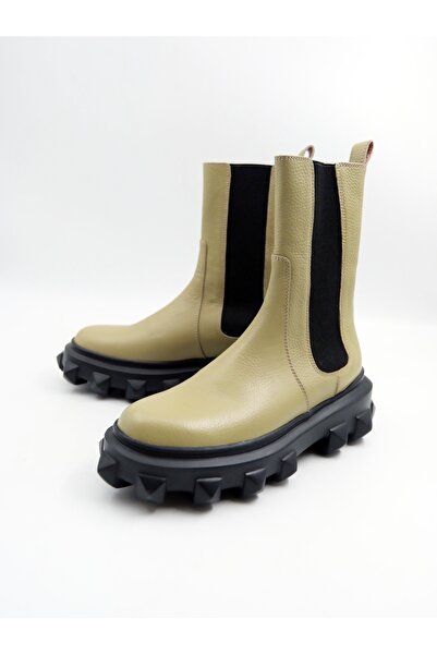 Tenau Γυναικείες μπότες από γνήσιο δέρμα