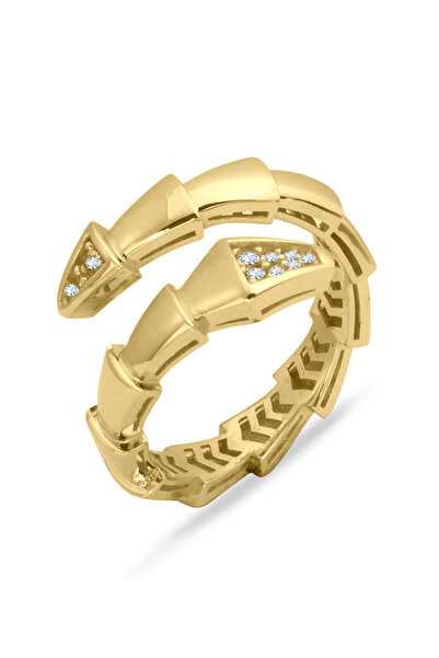 Aslı Gold Altın Yılan Yüzük (YZK1203)