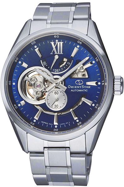 Orient Star Ceas bărbătesc automat Orient F6 albastru.