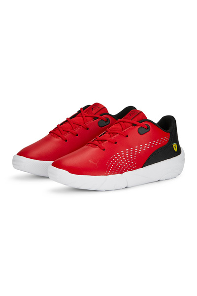 Puma Ferrari Drift Cat Decima Lace Up Shoes - Red
