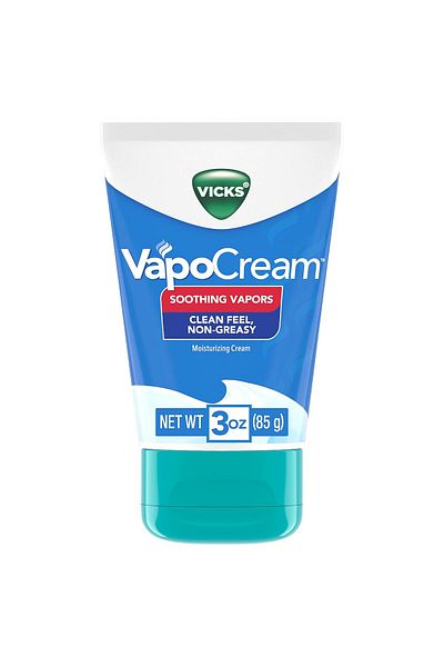 Vicks كريم فابو، أبخرة مهدئة، شعور نظيف وغير دهني - 85 جم