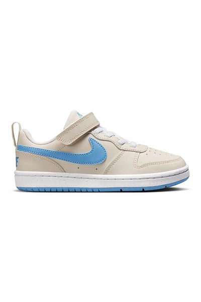 Nike Court Borough Low Recraft Kids Shoes - Blue Beyond/Wood Brown