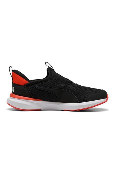 Puma Kruz SLIPTECH Slip On Running Shoes - Black & Redmazing
