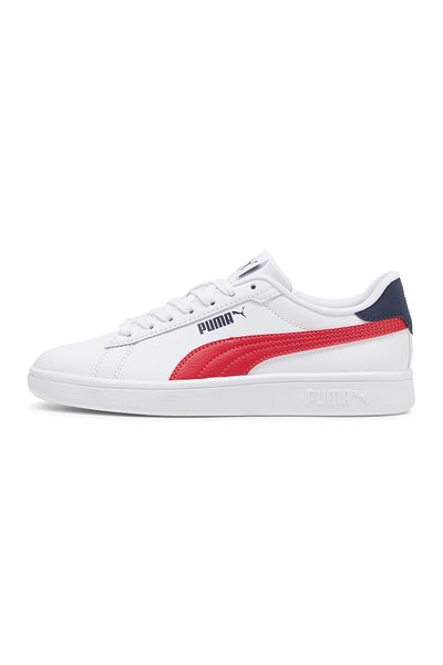 Puma Smash 3.0 L Jr Shoes - White