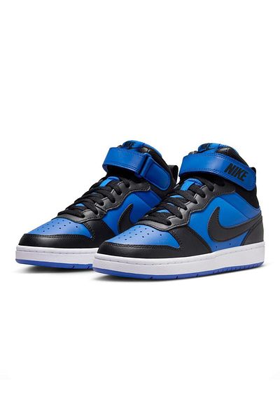 Nike Court Borough Mid 2 Shoes - Game Royal/White/Black
