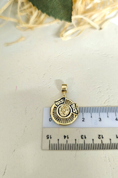 Aslı Gold Altın 2.5 Cm Unisex Aslan Model Kolye Ucu