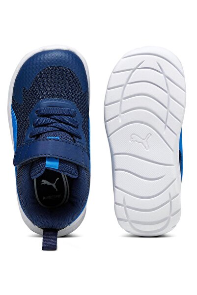 Puma Evolve Run Mesh Velcro Closure Shoes - Persian Blue & Racing Blue
