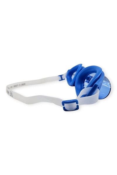 Budi Children's Swimming Goggles with Silicone Carrying Bag Blue - Xh1300
